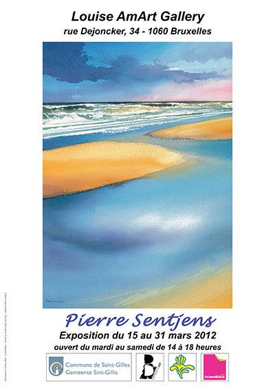 Affiche exposition : 'La mer en vacances'