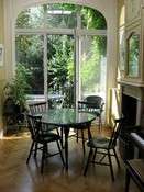 Salle &agrave; manger� au jardin