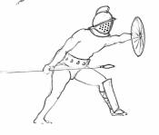 Spartacus - Gladiateur Hoplomaque